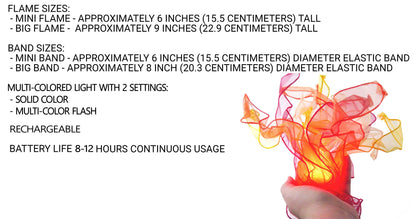 Yellow Fire cosplay prop