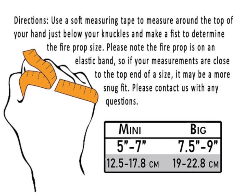 Blue Fire cosplay prop