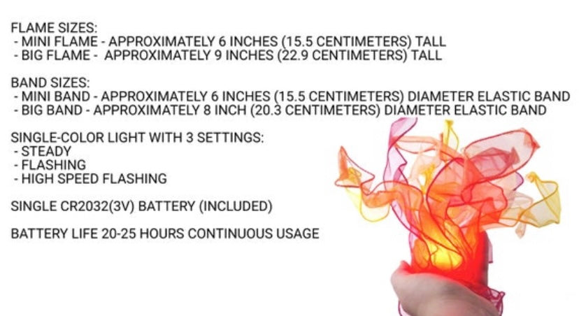 Blue Fire cosplay prop